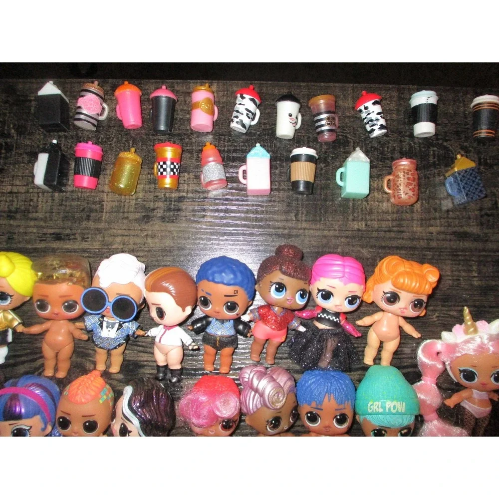 LOL Surprise Doll Lot Massive Collection Dolls Pets Accessories Bottles 175+ pcs